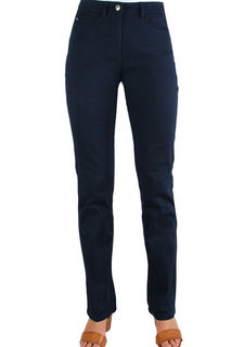 Luxe Cotton Straight Navy
