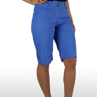 Poplin Shorts-Cornflower